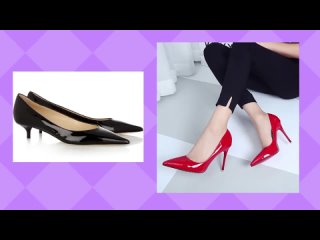 types of women's shoes