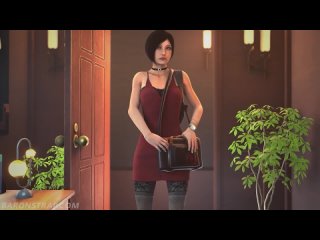 cartoon ada wong in the juicer